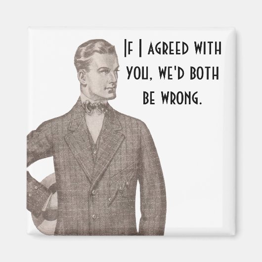 私もしは同意した… マグネット (正面)