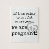 私もしは太るから妊娠してるのよ ジグソーパズル (縦)