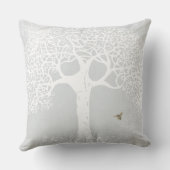 私もしは木が野生で自由に育っていた引用文 クッション (裏面)