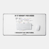 私もしは機能しないだろうクレブスのためではなかった デスクマット (キーボード&マウス)