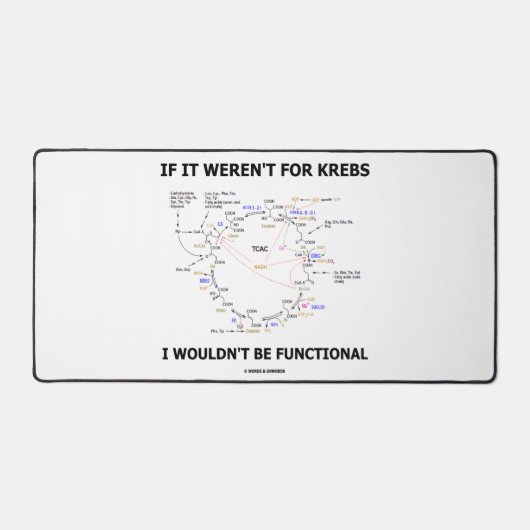 私もしは機能しないだろうクレブスのためではなかった デスクマット (正面)