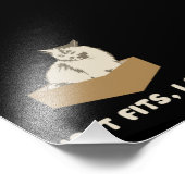 私もしは猫が好きだ フォトプリント            (角)