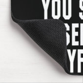 私もしは考え彼氏に会った方が可愛い マウスパッド (コーナー)