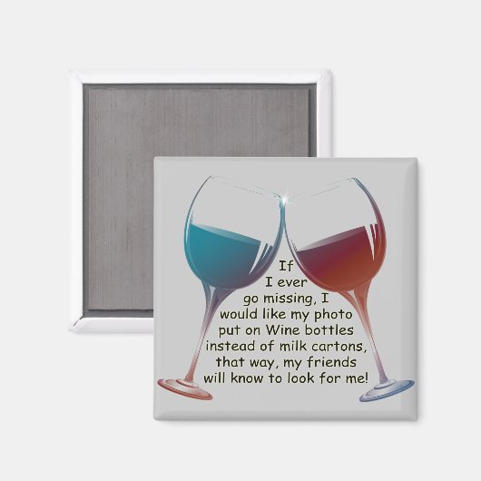 私もしは行く恋しく思の…ワおもしろいインことわざ磁石 マグネット (正面/裏面)