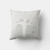 私もしは野生で自由な枕を育てる木だった クッション (裏面)