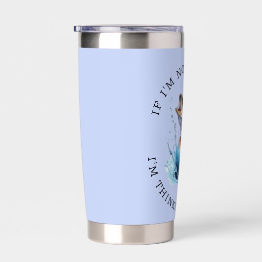 私もしは魚釣りじゃない考えよ！ 保温保冷タンブラー (右面)