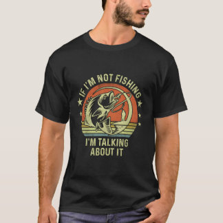 私もしは魚釣りではない魚釣り Tシャツ