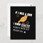 私もしは鳥だった ポストカード (正面/裏面)