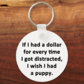 私もしは1ドル持った キーホルダー (正面)