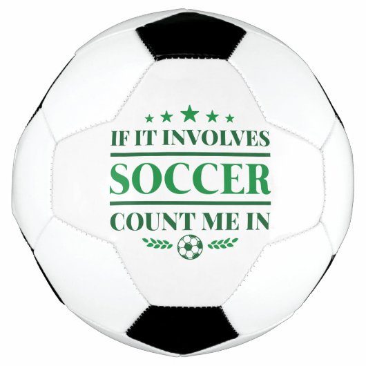 私もしをサッカーに巻き込む サッカーボール (正面)