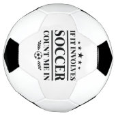 私もしをサッカーに巻き込む サッカーボール (回転)