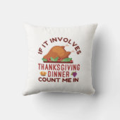 私もしを含む感謝の晩餐会 クッション (裏面)