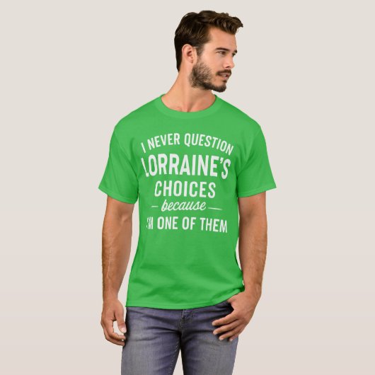 私もその一人だから Tシャツ (正面フル)