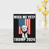 私もまだ面白いトランプ2024 カード (黄色い花)