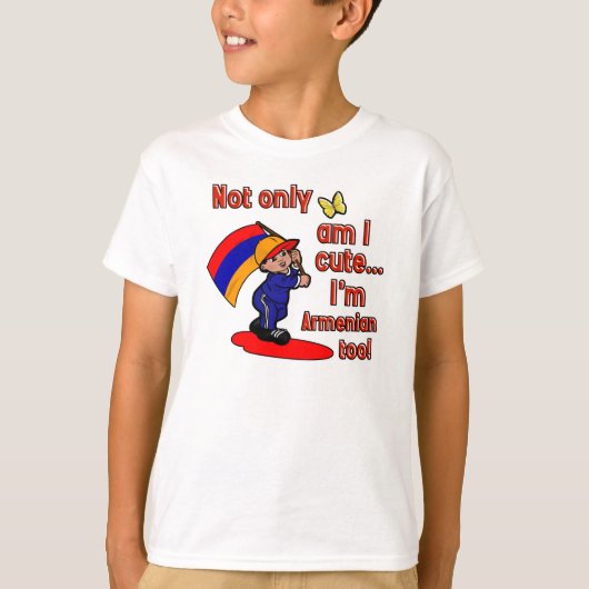 私もアルメニア人だしカワイイ！ Tシャツ (正面)