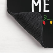 私もクリスマスの服装に合わせない マウスパッド (コーナー)
