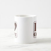 私もコーヒーが好き コーヒーマグカップ (中央)