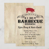 私もバーベキュー 招待状 (正面/裏面)