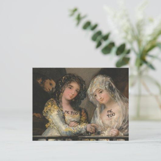 私も入れ墨#MeToo ポストカード (スタンド正面)