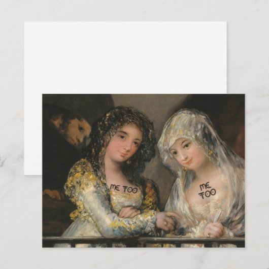 私も入れ墨#MeToo ポストカード (正面/裏面)