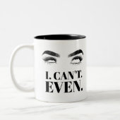 私も出来ない – ミスターPマグカップ ツートーンマグカップ (左)