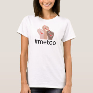 私も女性運動を盛り上#meetoo #timesup tシャツ