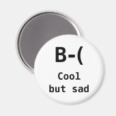 私も悲しクールい マグネット (正面/裏面)