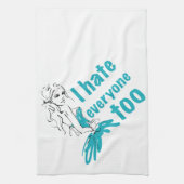 私も皆が嫌いだ キッチンタオル (縦)