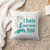 私も皆が嫌いだ クッション (ブランケット)