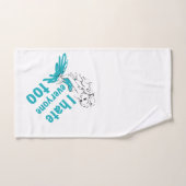 私も皆が嫌いだ バスタオルセット (ハンドタオル)