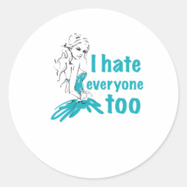 私も皆が嫌いだ ラウンドシール