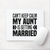 私も落ち着いてられない！伯母が結婚するの面白すぎる マウスパッド (マウス)