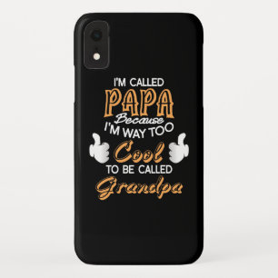私も行き先だからパパと呼ばれるカッコいい iPhone XRケース