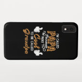 私も行き先だからパパと呼ばれるカッコいい Case-Mate iPhoneケース (裏面(横))