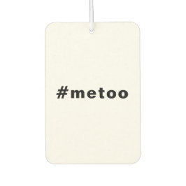私も、#metoo、プライド白黒車 カーエアーフレッシュナー