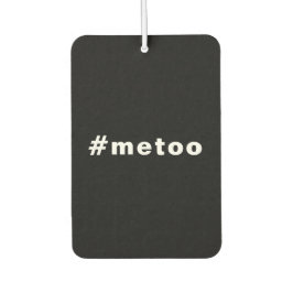 私も、#metoo、プライド白黒車 カーエアーフレッシュナー