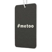 私も、#metoo、プライド白黒車 カーエアーフレッシュナー (左)