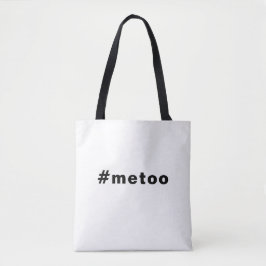 私も、#metoo、プライド白黒 トートバッグ