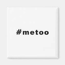 私も、#metoo、プライド白黒 マグネット