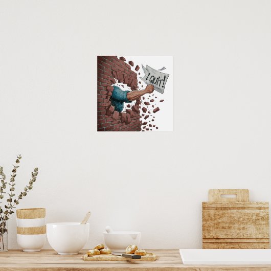 私やめ ポスター (キッチン)