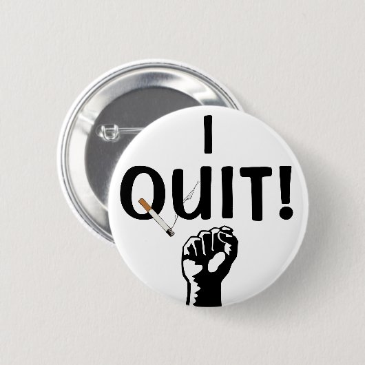 私やめ!喫煙 缶バッジ (正面&裏面)