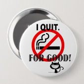 私やめ 缶バッジ (正面&裏面)