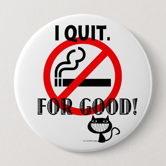 私やめ 缶バッジ (正面)