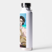 私や息子と話すな ウォーターボトル (左面)