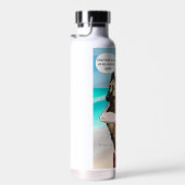 私や息子と話すな ウォーターボトル (右面)