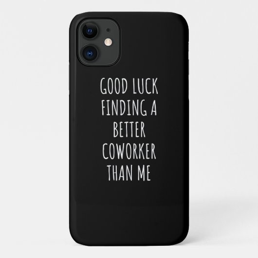 私よりいい同僚見つけるの頑張ってね Case-Mate iPhoneケース (裏面)