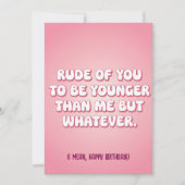 私より若いとは失礼だがおもしろい シーズンカード (正面)