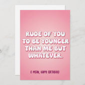 私より若いとは失礼だがおもしろい シーズンカード (正面/裏面)