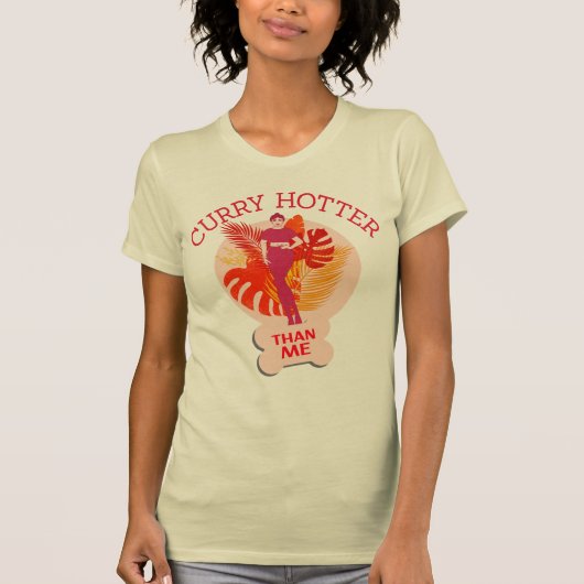 私より辛いカレーが好き Tシャツ (正面)
