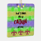 私をあなたにケージャンさせる セラミックオーナメント (右)